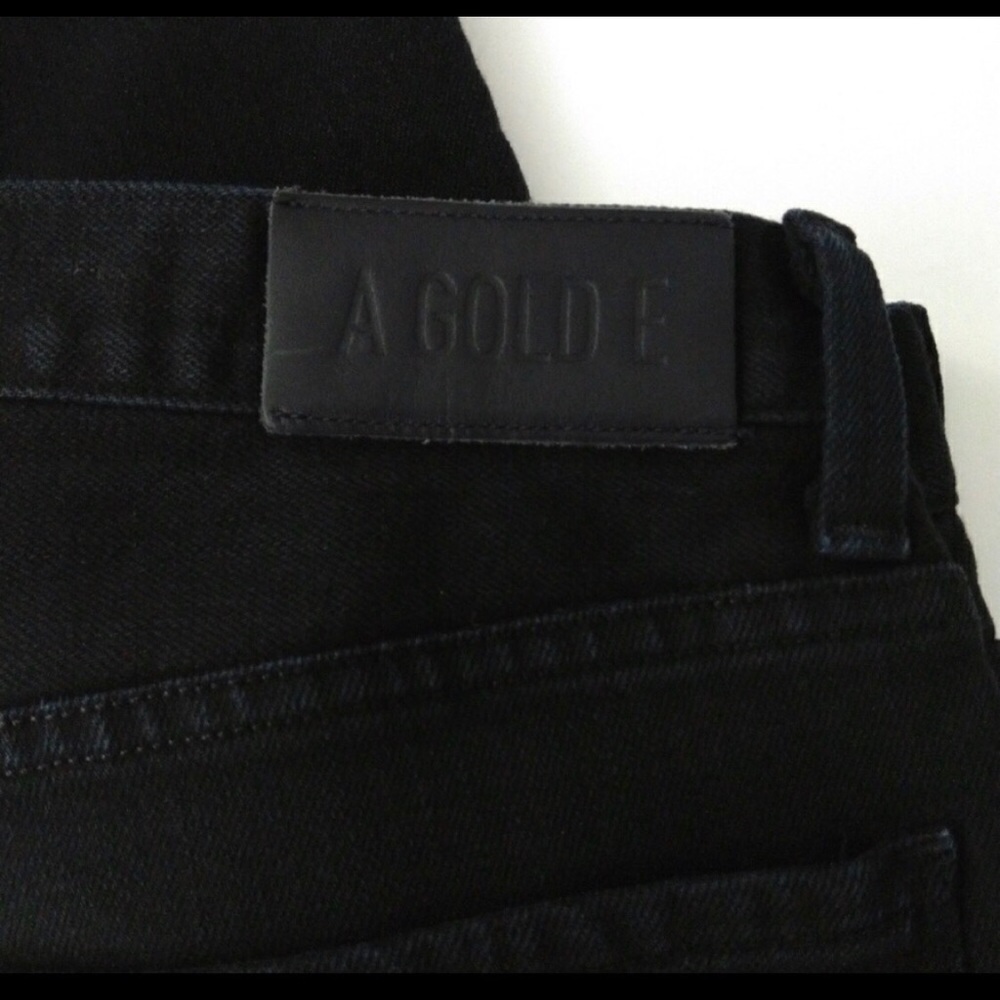 Agolde men’s black denim